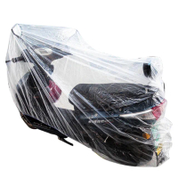 一次性機車防雨罩 多款可選(電動車透明車衣/自行車防塵罩/摩托車遮陽套)