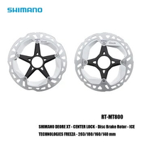 SHIMANO DEORE XT RT-MT800 - CENTER LOCK - Disc Brake Rotor - ICE TECHNOLOGIES FREEZA - 203/180/160/140 mm