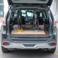 Bike Block Quick Release Bicycle Front Fork Fixed Clip Luggage Rack for Car SUV Carrier Alloy Frame Bicycle Trainer Accessories