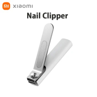 Xiaomi Nail Clipper Stainless Steel Nail Cutter with Anti Splash Cover Trimmer Pedicure Care Nail Clippers Professional Tools