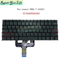 US Backlit Keyboard for Lenovo Yoga 7 14IAL7 14ARB7 ARB7 Yoga 14c IAL7, Notebook PT4SB-US V215220AS1 SN21F91212 SN21G96020 New