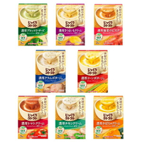 【江戶物語】POKKA 濃厚沖泡濃湯 3袋入 玉米/南瓜/番茄/雞肉/海鮮/蝦味/花椰菜風味 即食湯 日本原裝進口湯/蛤蠣濃湯/蘑菇芝士