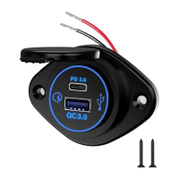 อุปกรณ์ชาร์จรถยนต์, อเนกประสงค์, น้ำหนักเบา, กันน้ำ, DIY, 12-24V, แก้ไขสำหรับเรือยอชต์, รถ RV, เรือ