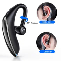 F900 Business Portable Bluetooth Headset 5.0 Car Mini Voice Control Mono Wireless Headset Mobile Phone Call Sports Headset