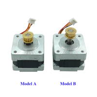 NEMA14 1.8 Degree 35MM Stepping Motor 2-Phase 4-Wire Stepper Motor 5mm Shaft Pulley for 3D Printer CNC Robot Engraving Machine