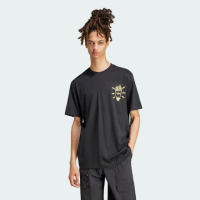 【adidas 愛迪達】Q12 Ts Street B 男 T恤 運動上衣 休閒短袖 黑 亞版(JP2672)