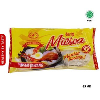 Misoa Mie soa Ayam Bawang Kuah, Chili Oil Goreng Instant cap Burung Layang Misua Miesoa CHili Oil