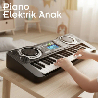 Mainan Anak Piano/Keyboard Mini Portabel Organ Piano Elektrik Anak Musical Keyboard 37 Keys