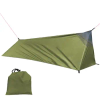 A Tower Ultralight Tent 1 Person Camping Tent Portable Canopy Hiking Mountaining Backpacking Waterproof Single Tent