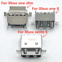 Original For XBOX Series S X HDMI-compatible Port Socket Interface Connector Replacement For XBOX ONE Slim S For XBOX ONE X