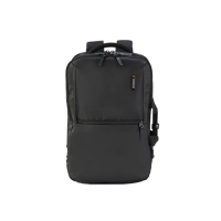 【AMERICAN TOURISTER 美國旅行者】SEGNO 2.0 專業背提兩用多功能筆電後背包/雙肩包/電腦包/包包17吋(黑色)