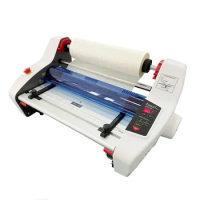 Double-sided Hot Melt Adhesive Film Laminating Machine Semi-automatic Infrared Temperature