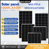 100/185/300/410W Solar Panel Grade A Monocrystalline Silicon Solar Board Outdoor IP67 Water Resistan
