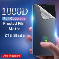 ฟิล์มกันรอยสำหรับ ZTE Blade V50 V40 การออกแบบ 4G ฟิล์มไฮโดรเจลเคลือบด้านสำหรับ ZTE Blade V50 V40 V30