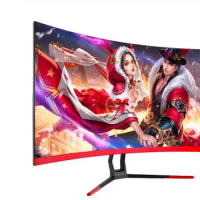 22 inch 24" 27" 32 inch 75Hz 1920*1080 LED Curved Monitor PC Gamer For Game Computer Screen LCD Display 1ms Respons HDMI/VGA