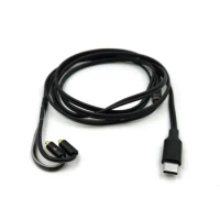 USBC TYPEC Audio Cable wire with mic For FENDER DXA1 FXA2 FXA5 FXA6 FXA7 FXA9 PRO JVC HA-FW01 HA-FW02 FD02 FD01 FW10000