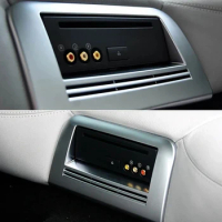 Rear Seat CD DVD Player Frame For Mercedes Benz E Class W212 E200 E260 E300 2009-2015 Car CD DVD Player Frame Trim Accessories