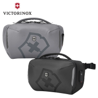 【VICTORINOX 瑞士維氏】Vx Touring 2.0 抗菌隨身袋(淺灰/黑色)