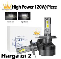 Lampu LED EMPEROR H4 H11 120W utama headlamp headlight foglamp mobil premium