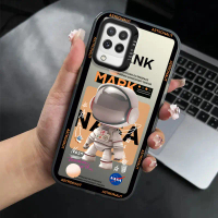 เคสโทรศัพท์, สำหรับ Samsung A22, A22 4G, M32 4G, M22 F22 4G, เคสนักบินอวกาศ, กึ่งโปร่งใส, บางเฉียบ, 