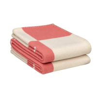 Practical Blanket Cashmere Crochet Scarf Shawl Warm Thick Portable Soft Warm Blanket Wool Knitted Throw Blankets for Beds