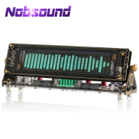 Nobsound G50 HiFi VFD Music Spectrum Stereo Digital Amplifier Bluetooth 5.0 Receiver Power Amplifier Desk Clock Gift
