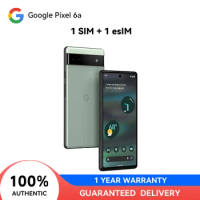 99% New Google Pixel 6A 5G 6GB RAM 128GB ROM 6.1" NFC Octa Core Google Tensor Original Unlocked 5G Google Pixel 6A