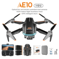 New Drone AE10 MINI GPS Brushless 360° Laser Obstacle Avoidance 8K HD Camera Drones GPS Positioning Automatic Return Dron 800M