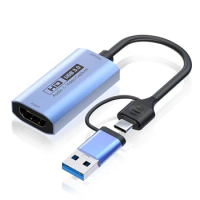 4K 60Hz Video Capture Card USB Audio Video Capture Card Game Live Recording Video Collector
