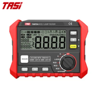 TASI TA872A Leakage Switch Tester RCD Loop Tester Digital Resistance Meter Trip-out Current/Time Test Digital Resistance Meter