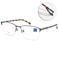 ZEISS 眉型半框光學眼鏡/槍色 琥珀#ZS22119LB 071