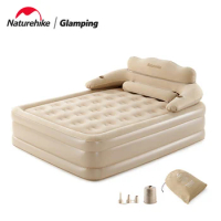 Naturehike Outdoor Portable Inflatable Backrest Double Bed Thickened Fully Automatic Moisture-Proof Air Cushion