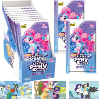 KAYOU Original My Little Pony Collection Cards For Girls Anime Characters Pinkie Pie Fluttershy Radiant Starlight Cards Toy Gift