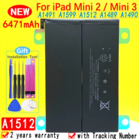 NEW High Quality 6471mAh For iPad Mini 2 / Mini 3 A1491 A1599 A1512 A1489 A1490 Tablet Battery With Tracking Number + Tools
