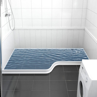 洗澡間擋水條淋浴室簾白色廁所干濕分離磁性加高自粘地面阻水臺面