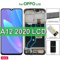 6.22" Original For Oppo A12 CPH2083, CPH2077 Lcd Display Touch Screen Assembly Replacement For Oppo A12/A12s LCD, with frame