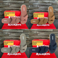 SANDAL WANITA SIMPEL /KICKERS SANDAL FLAT WANITA IMPORT