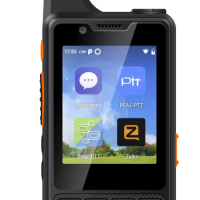 Poc Radio Zello/Realptt/Smartptt multi platform Wifi Blue tooth touch screen walkie talkie 4G/3G/2G GPS Tracking walkie talkie