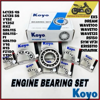 C3 KOYO ENGINE BEARING SET DREAM LC135 Y15Z RS150 Y16 VF3i EX5 Y15Z SRL Y110 Y125Z RXZ FZ KRISS DREA