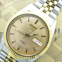 Old Egyptian？Arabic？Prakrit？seiko Transparent Cover Muslim Style 7S26 automatic men's watch