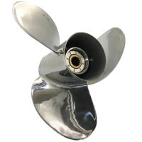Boat Propeller 14 1/2x15 Fit for Mercury Outboard 60HP-125HP 3 Blades Stainless Steel Prop SS 15 Tooth Propel RH 14.5x15