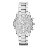 MICHAEL KORS [CLEARANCE MEI] Jam Tangan Wanita Michael Kors Ritz MK7301 Chronograph Silver Dial Stai
