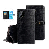 iTien TPU Silicone Luxury Protection Premium Flip Leather Cover Phone Wallet Case For Realme 7 5G 6.5 inch Pouch Etui Skin