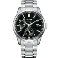 CITIZEN 星辰錶 Mechanical 紳士商務機械腕錶(NB3001-53E)-40mm-黑面鋼帶【刷卡回饋 分期0利率】【跨店APP下單最高20%點數回饋】