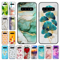 For Samsung S10 Plus Case S10 Silicone Fashion Back Cover Cases For Samsung Galaxy S10 S10E S 10 S10plus Protective Back Cover