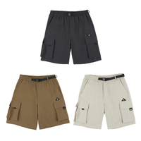 KANGOL 短褲 深灰 淺灰 卡其 多口袋 工裝 風短褲 中性 64251520-