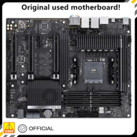 For Pro WS X570-ACE Motherboard Socket AM4 For AMD X570 DDR4 M.2 NVME SATA3 Original Desktop Mainboard Used Mainboard