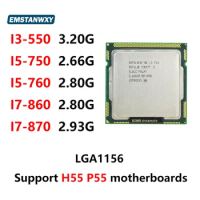 Intel Core i3 550 i5 750 i5 760 i7 860 i7 870 Quad-core LGA1156 CPU