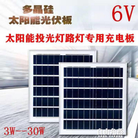 太陽能燈光伏板太陽發電板6V6W12W15W20W25W30W 充3.2V3.7V電池用