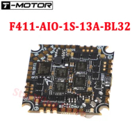 T-MOTOR F411 AIO Flight Control 1S 13A BL32 ESC 96K PWM For Racing Whoop / Long Racing Toothpick Drone